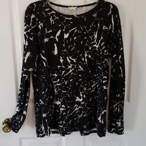 Women's Leopard Surplice Back Top